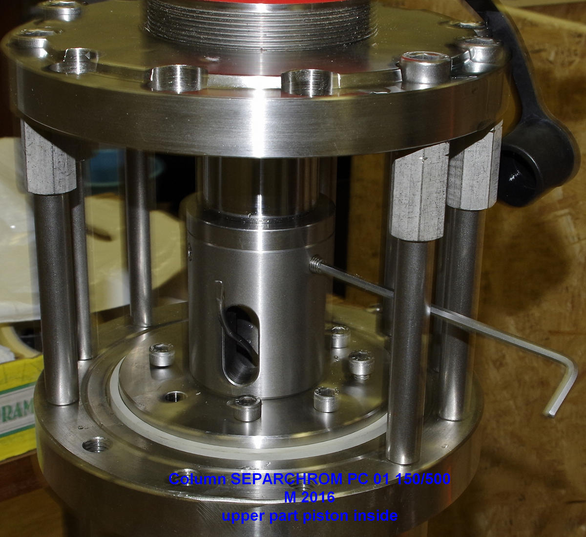 SEPARCHROM PC01 150/500 UPPER PART PISTON INSIDE