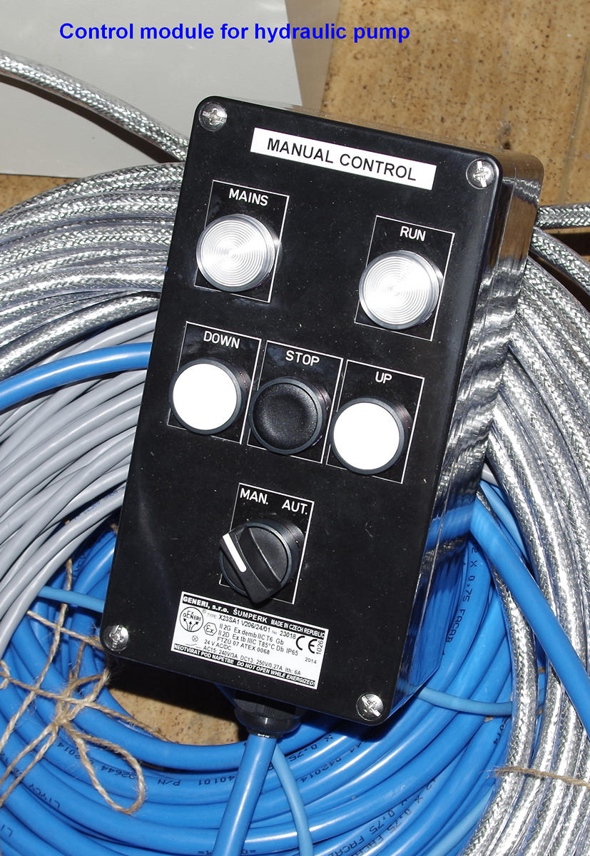 CONTROL MODULE FOR HYDRAULIC PUMP