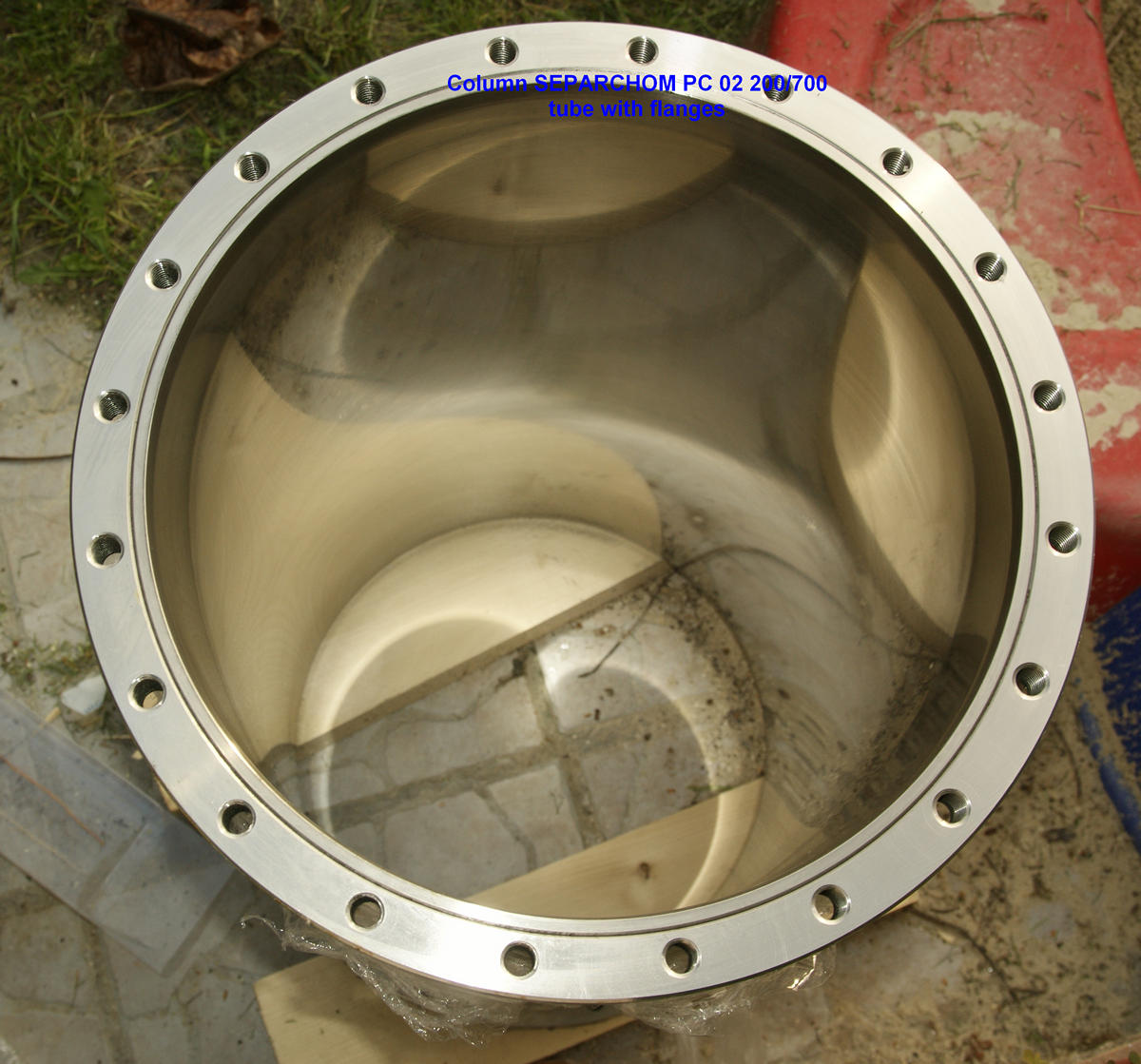 SEPARCHROM PC02 200/700 IMG-2 SEPARCHROM PC02 200/700 TUBE WITH FLANGES