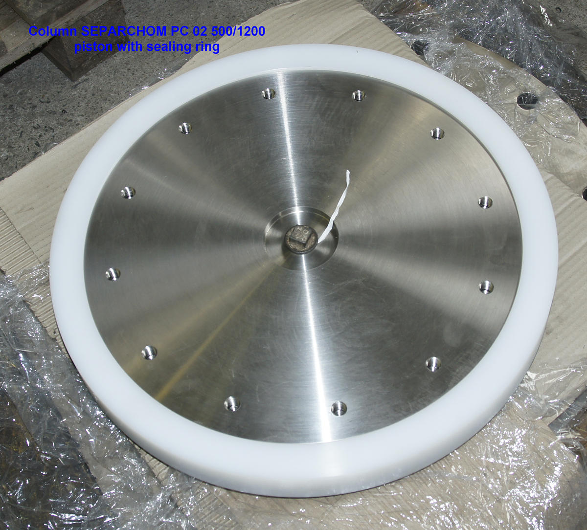 SEPARCHROM PC02 500/1200 IMG-3 SEPARCHROM PC02 500/1200 PISTON WITH SEALING RING