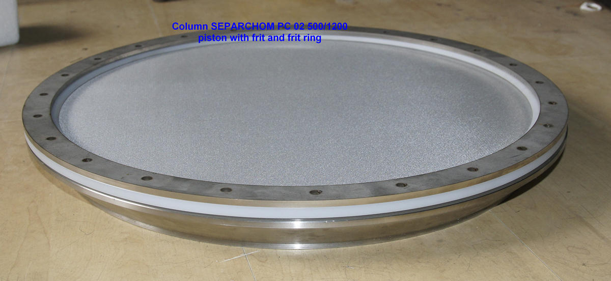 SEPARCHROM PC02 500/1200 IMG-4 SEPARCHROM PC02 500/1200 PISTON WITH FRIT AND FRIT RING