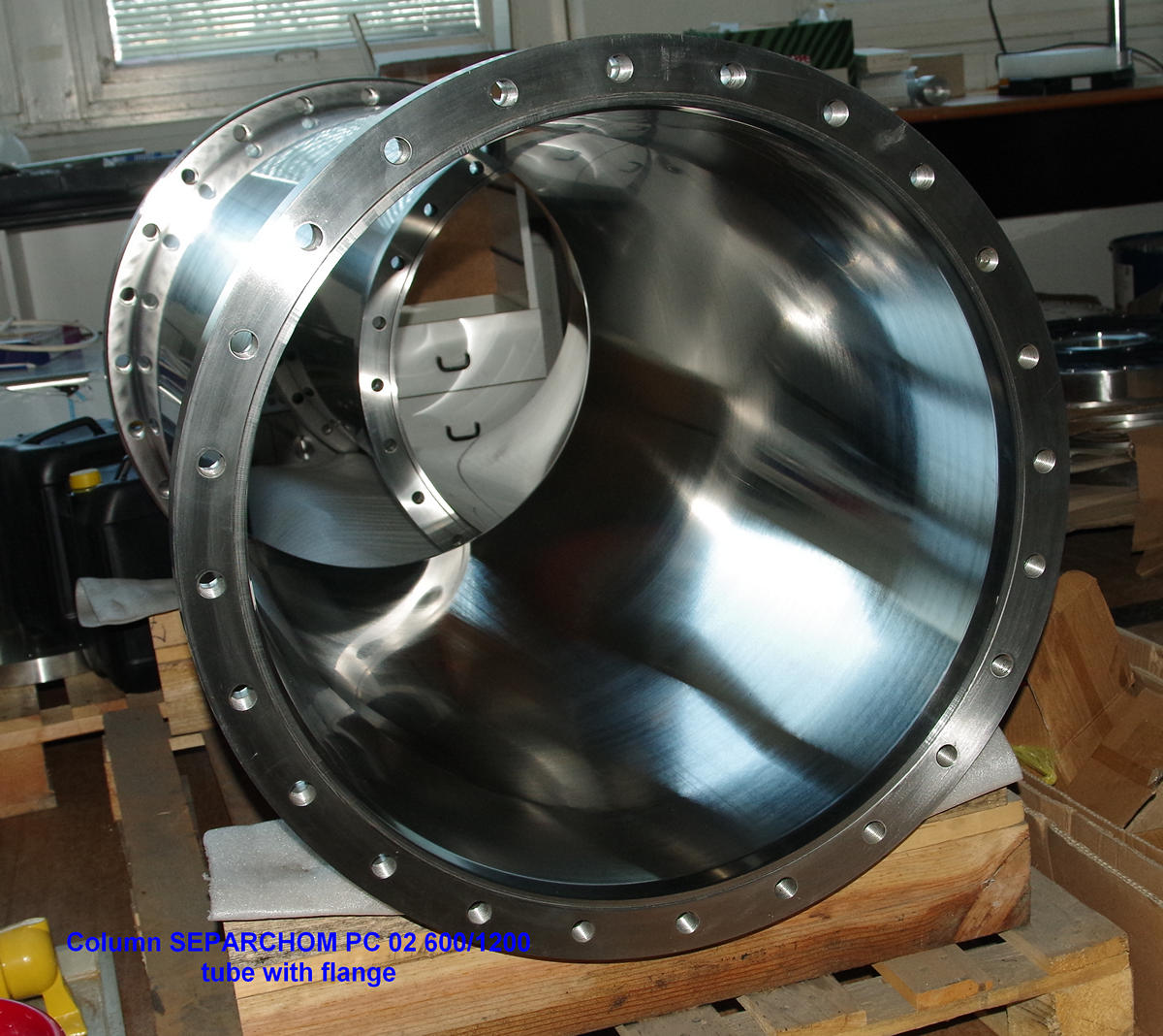 SEPARCHROM PC02 600/1200 IMG-2 SEPARCHROM PC02 600/1200 TUBE WITH FLANGE